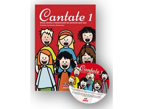 Livro Cantate Vol. 1 + Cd de Cristina Contreras Zamorano (Espanhol)