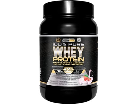 Proteína Whey Fusão Saudável | Proteína pura de soro de leite com colágeno + magnésio | Tonifica e aumenta a massa muscular | Melhore seus treinos |