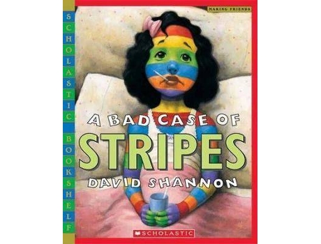 Livro Bad Case Of Stripes De David Shannon (Inglês)