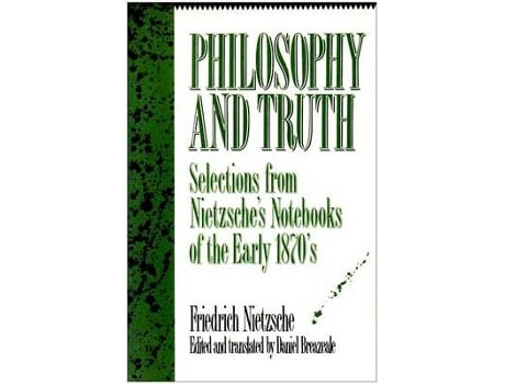 Livro philosophy and truth de friedrich wilhelm nietzsche (inglês)