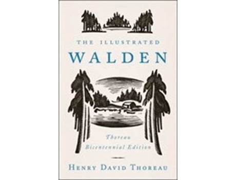 Livro The Illustrated Walden de Henry David Thoreau (Inglês)