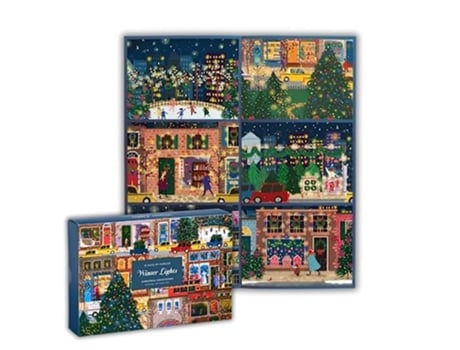 Livro Joy Laforme Winter Lights 12 Days of Puzzles Holiday Countdown de Galison, Laforme et al. (Inglês)