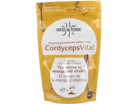 Chá HIFAS DA TERRA Superfood Cordyceps Vital (100 g)