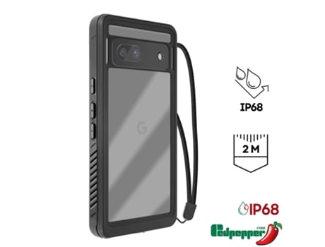 Capa para Google Pixel 7A REDPEPPER Acrílico Preto .