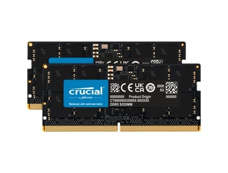 Crucial CT16G4SFD824A 16 Go DDR4 SODIMM 2 400 MHz (1 x 16 Go)