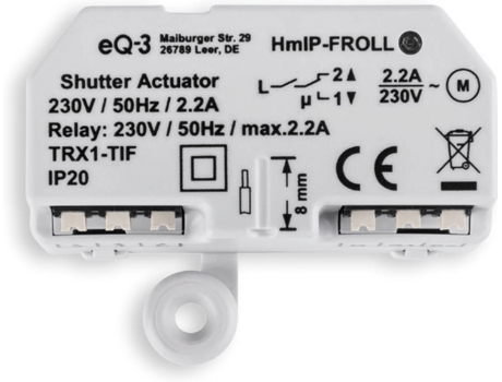 Atuador para interruptor  IP HmIP-BBL