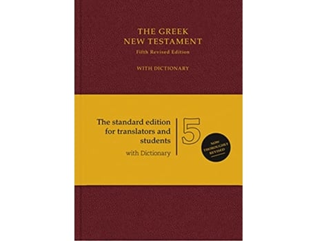 Livro UBS 5th Revised Edition Greek New Testament de American Bible Society (Inglês)