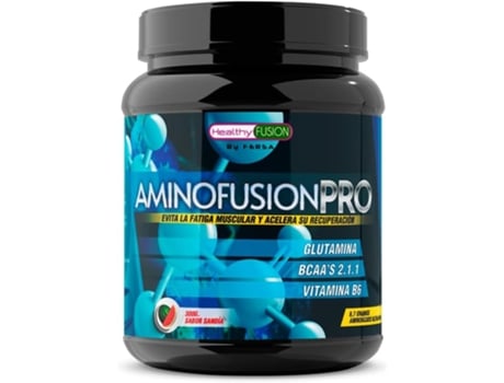 Aminofusion Pro Bcaas Glutamina Vitamina B6 Bcaas 100% Puros Aumente a Sua Massa Muscular