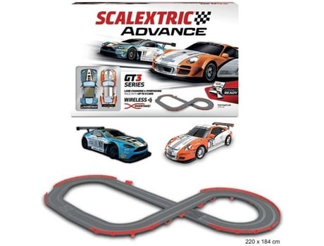 Pistas, carros e circuitos da Scalextric SCX