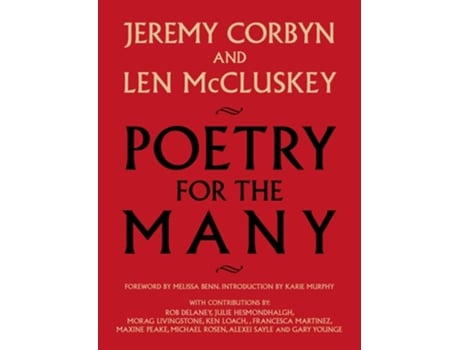 Livro Poetry for the Many de Corbyn e Jeremy (Inglês)