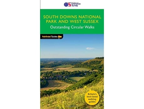 Livro West Sussex the South Downs Walks de Terry Marsh (Inglês)