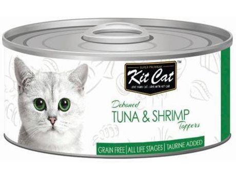 Ração para Gatos  (90 g - Húmida - Sabor: Atum e Camarão)