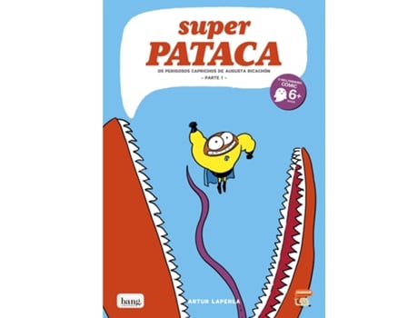 Livro Superpataca 8 de Artur Laperla (Galego)