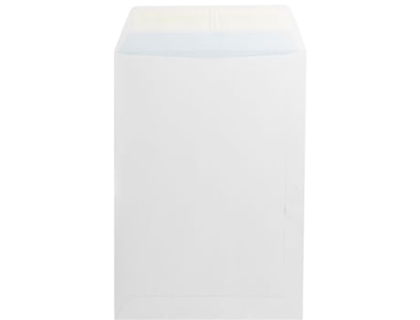 Aba para Saco Envelope com Tira de Silicone 250 X 353 Mm Branco 100 G/M²