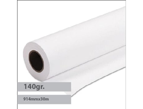 Papel Premium Coated 140g 914mmx30m  Evolution - 1unVenda Multiplos: 1 Unid.