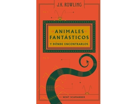 Livro Animales Fantásticos Y Dónde Encontralos de J.K. Rowling (Espanhol)