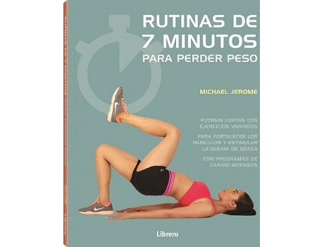 Livro 7 Minutos De Ejercicio Para Perder Peso de Michael Jerome (Espanhol)