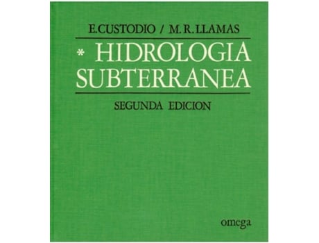 Livro I.Hidrología Subterránea de E. Custodio (Espanhol)