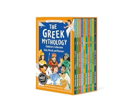 Livro The Greek Mythology Childrens Collection Gods, Mortals and Monsters de Stella Tarakson (Inglês)