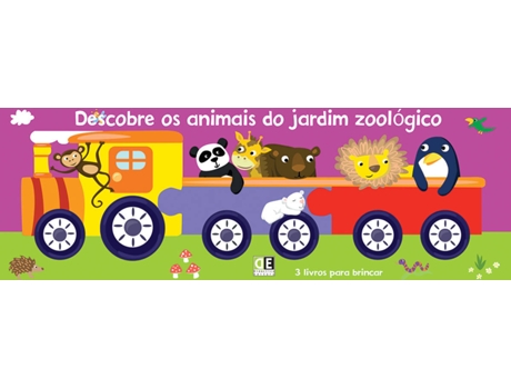 Livro Animais do Jardim Zoológico de Vários Autores (Português - 2014)