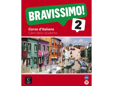 Livro Bravissimo A2 Libro Alumno de VVAA (Italiano)