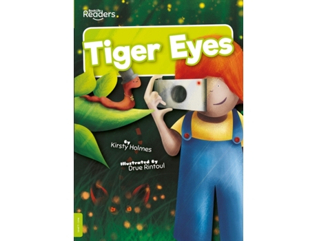 Livro tiger eyes de kirsty holmes (inglês)