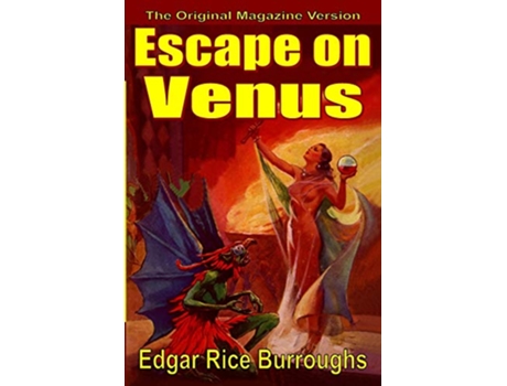 Livro Escape on Venus de Edgar Rice Burroughs (Inglês)