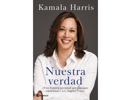 Livro Nuestra Verdad de Kamala Harris (Espanhol)