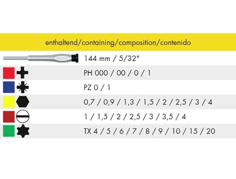 Caixa de Conjunto de Brocas Mecânicas de Precisão HEYTEC Equipada 31 Peças