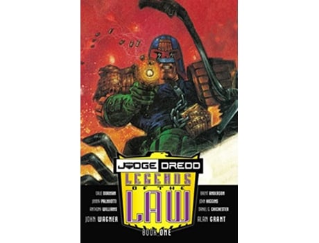 Livro Judge Dredd Legends of The Law de John Wagner e Alan Grant (Inglês)