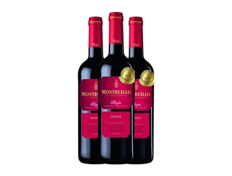 Vinho MONTECILLO Red Label Tempranillo Rioja Crianza (0.75 L - 3 Unidades)