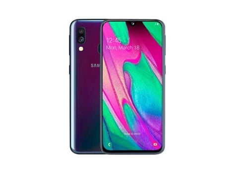 Smartphone  Galaxy A40 Ds A405 4gb 64gb Preto