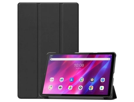 Capa para Tablet Lenovo Tab K10 10,3 Tb-X6C6F/X6C6X/X6C6Nbf com Suporte Multiângulo Capa para Tablet À Prova de Choque em Couro Pu Premium Preta