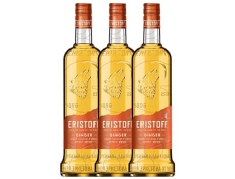 Vodka ERISTOFF Eristoff Ginger (0.7 L - 3 unidades)