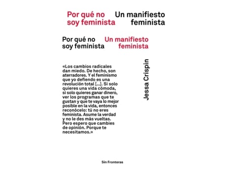 Livro Por Qué No Soy Feminista (Ne) de Jessa Crispin (Espanhol)