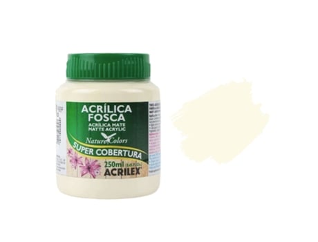 Tinta Acrílica Fosca ACRILEX Creme 903- 250Ml