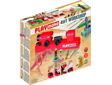 Playmake 4In1 Workshop THE COOL TOOL (Idade minima recomendada: 4 anos)