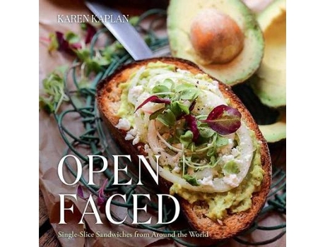 Livro Open Faced de Karen Kaplan (Inglês - Capa Dura)