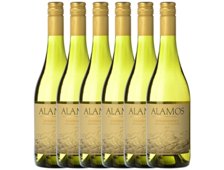 Vinho ALAMOS Chardonnay Mendoza Crianza (0.75 L - 6 unidades)