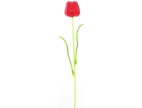 Planta Artificial EUROPALMS Crystal Tulip (Vermelho - 61 cm)