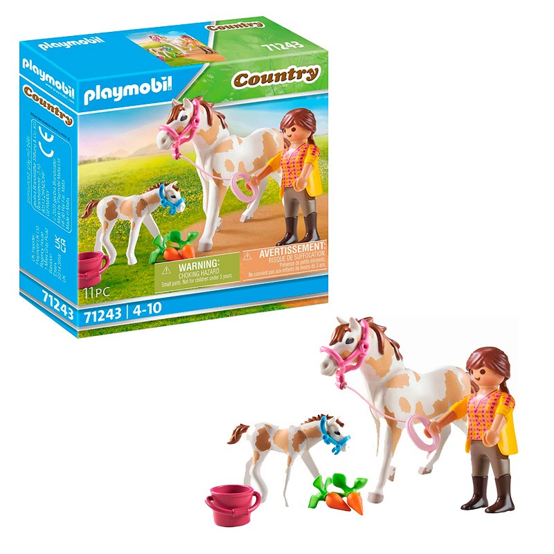 Playmobil Country: Cavalo com Potro