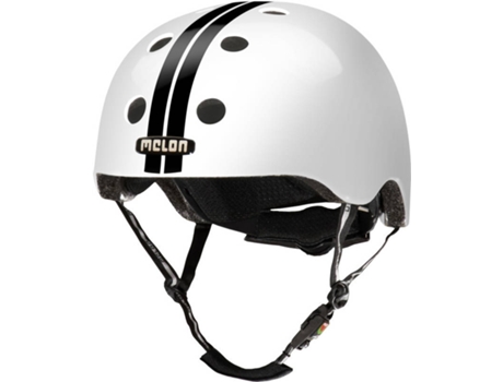 Capacete para bicicleta MELON HELMETS Straight Black White