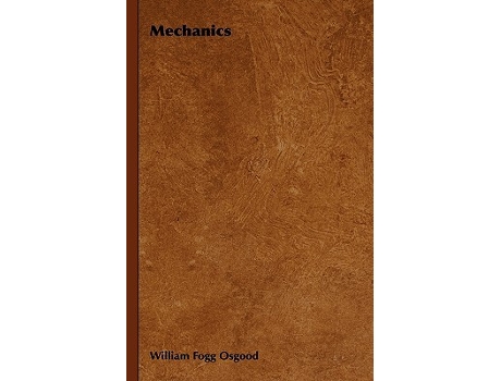 Livro Mechanics de William Fogg Osgood (Inglês)