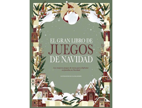 Livro El Gran Libro De Juegos De Navidad de Claudia Bordin (Espanhol)