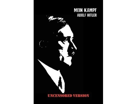 Livro Mein Kampf de Adolf Hitler (Inglês)