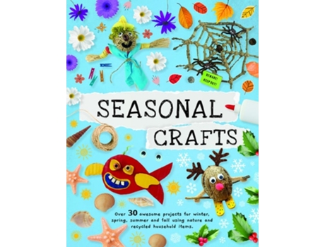 Livro Seasonal Crafts de Emily Kington (Inglês)