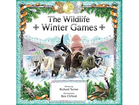 Livro the wildlife winter games de richard turner (inglês)