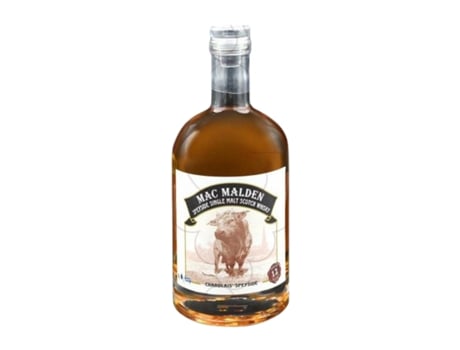 Whisky Blended MAC MALDEN Charolais Reserva Garrafa Medium (0.5 L - 1 Unidade)