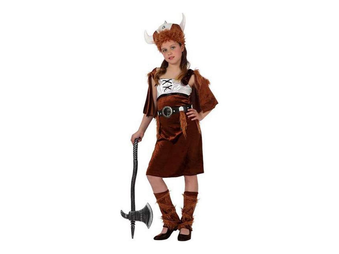 Fantasia Infantil Viking para Bebês Halloween Carnaval
