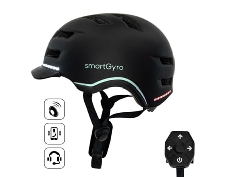 Casco Para Adulto Smartgyro Helmet Pro/ Tama?o m/ Negro